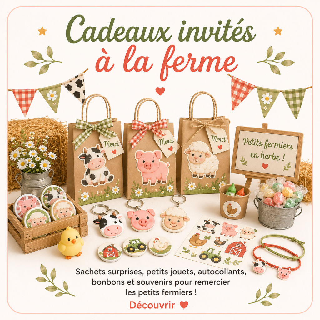 Anniversaire les animaux de la ferme f86355a9 8ba3 4779 8875 58cf16ddbe4c